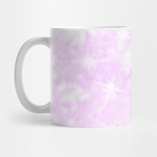 Green pink watercolor glitter sparkle art Mug